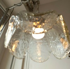Lampadario campana raro murano