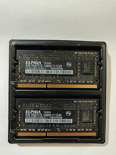 Elpida ram 2x4gb 1rx8 - elpida,