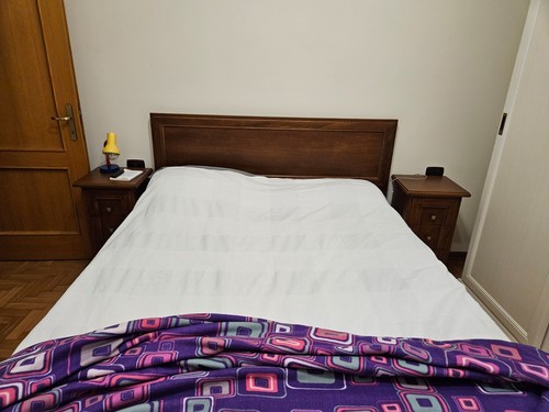 Letto matrimoniale legno - in,