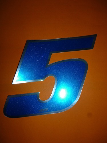 Adesivi numero blu carena - adesivi,
