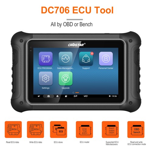 Strumento obdstar dc706 cu - strumento, e-cu