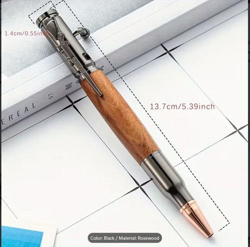 Bullet shape rifle design bolt - bullet,