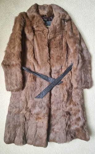 Cappotto pelliccia coniglio