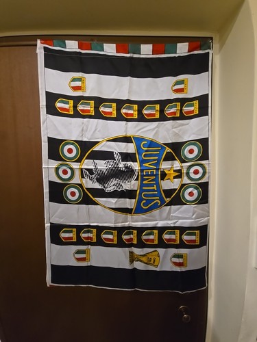 Vecchia bandiera juventus - vecchia,
