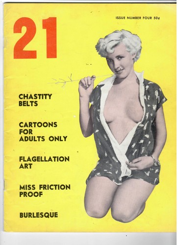 Scarce magazine 4 men s - "21", #4