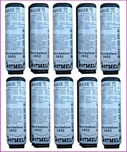 Batterie pile allarmi - 10,