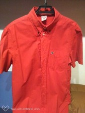 Camicia moda ragazzo rossa