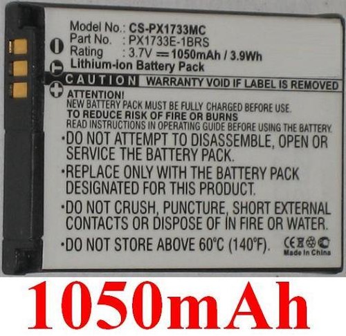 Batterie 1050mah tipo px1733 - batterie,