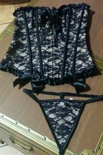 Corsetto burlesque bustino