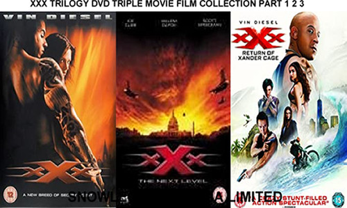 Xxx trilogy dvd triple movie - xxx,