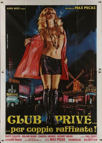 Private club prive poster - club,