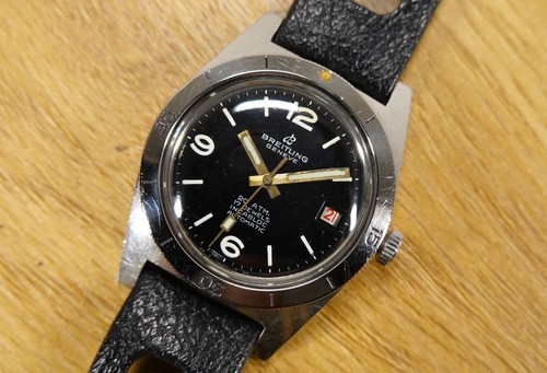 Breitling 36mm skin diver ref - skin,