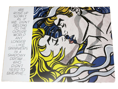 Roy lichtenstein ci alziamo - roy,