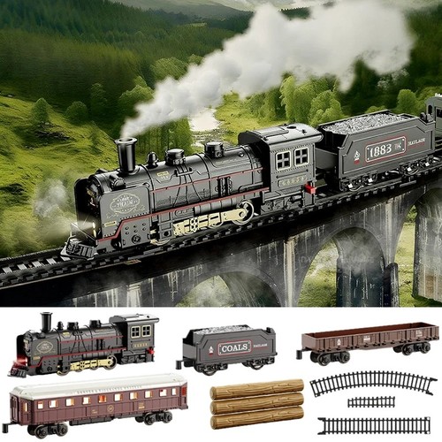 Electric steam train set - electric,