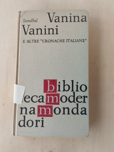 Vanina vanini altre - vanina,