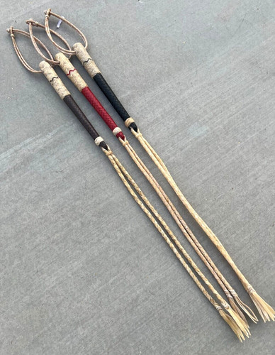 Rawhide western horse quirt - western,