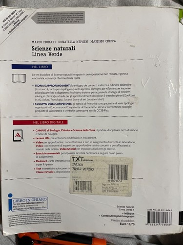 Scienze naturali linea verde