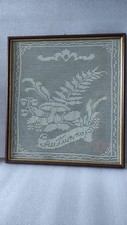Quadro autunno ricamato a - quadro,