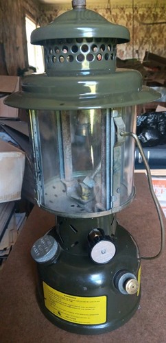 Vintage gas lantern 1977 - vintage,