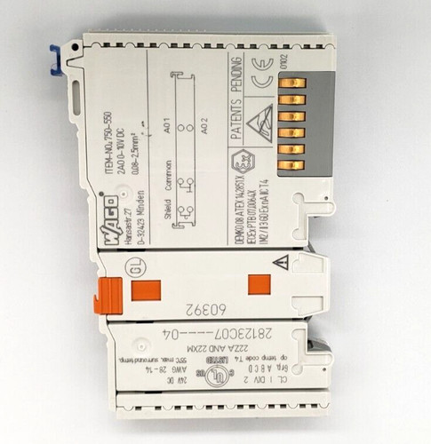 Wago 750 550 modulo - di, uscita