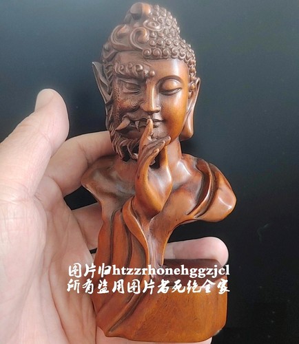Statua antica buddha faccia - antica,
