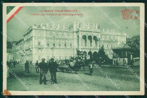 Trieste città italia redenta - città,