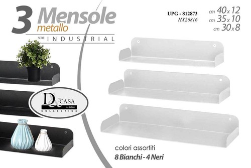 Set mensole parete - da,