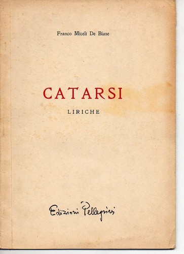 Biase miceli catarsi - de, f.;