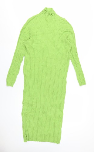 Vestito donna zara verde midi - donna,