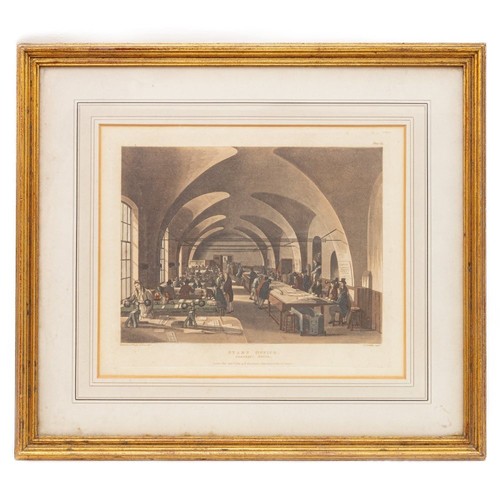 Antica incisione stamp office - antica,