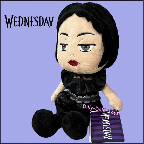Wednesday addams plushie soft - wednesday,