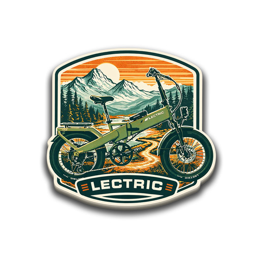 Adesivo lectric bike - lectric, e-bike
