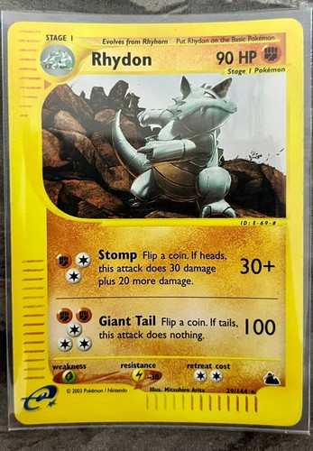 Rhydon reverse holo - rhydon, holo]
