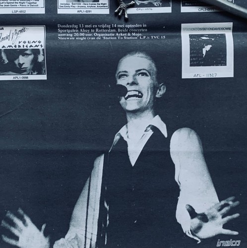 David bowie 1976 - bowie, stampa