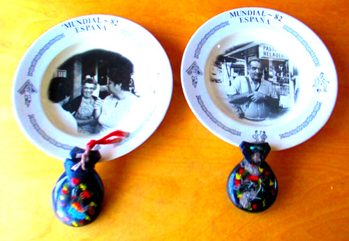 Piatti souvenir mundial 82 - "mundial,