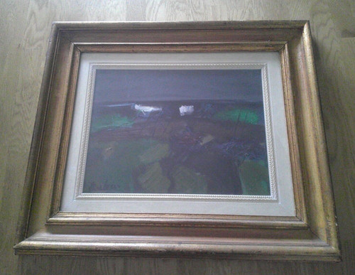 Quadro autore olio su - d'autore,