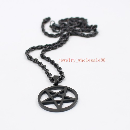 Collana uomo pentagramma - collana,