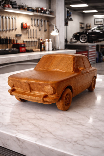 Modello auto legno - legno, 1:16