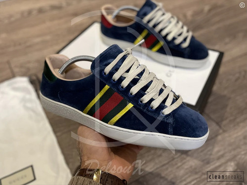 Gucci ace velluto - 'velluto, (40,5)