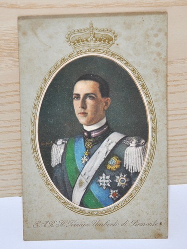 Cartolina principe umberto - umberto, di