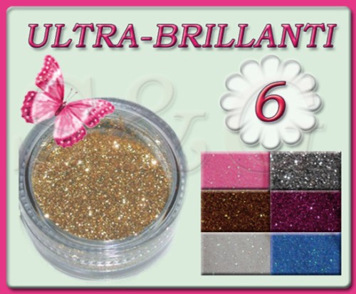 Barattoli glitter - 6,