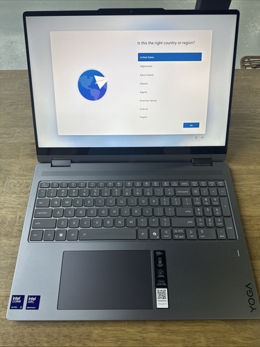 Lenovo yoga 16 core - 7i, 16"