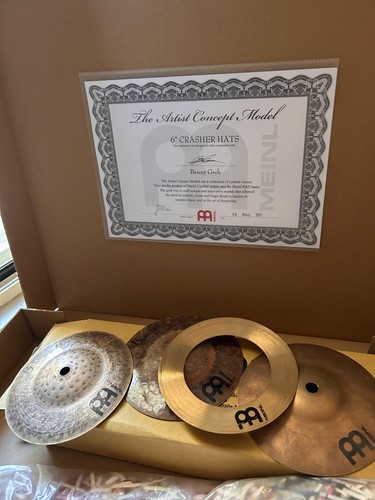 Meinl byzance crasher hats - meinl,