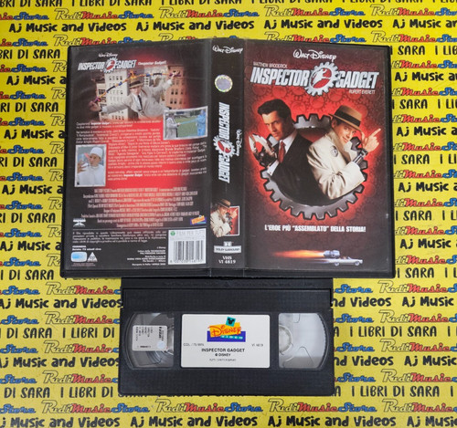 Vhs film inspector gadget - vhs,