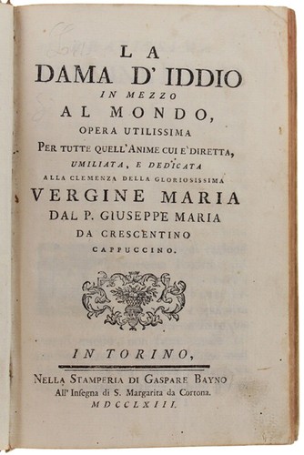 Dama iddio mezzo - in,