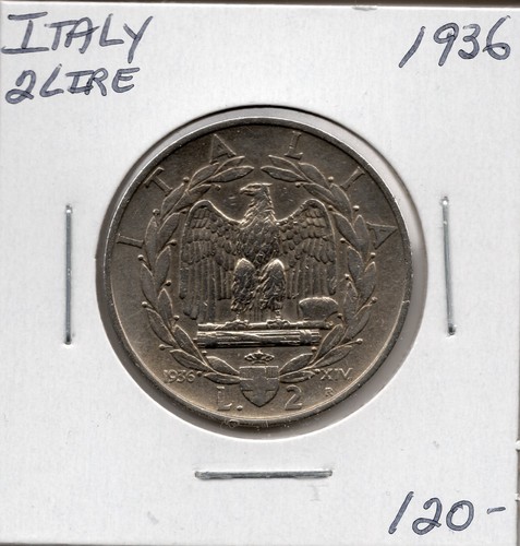 Italy lire 1936 - italy,
