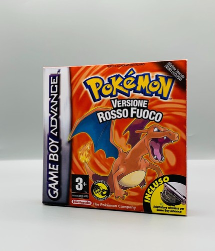 Pokémon rosso fuoco gameboy - rosso,