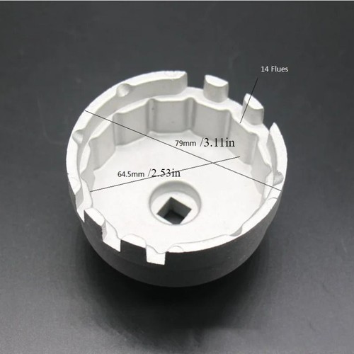 Chiavea alluminio tazza - in,