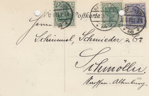 Berlino cartolina 1920 - berlino,,