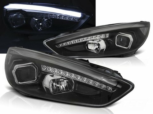 Fari anteriori nero led - fari,